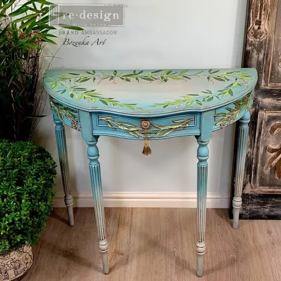 Redesign Decor Moulds&reg; - Simple Greenery - 5"x10", 8mm thickness Copyright #VA0002326260 {2}