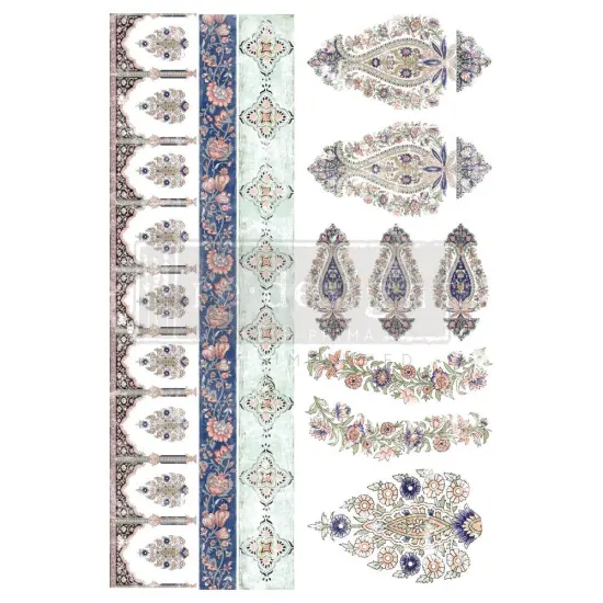 DecorTransfers&reg;-ElegantAccents-totalsheetsize24x35,cutinto2sheets rub-ons {1}