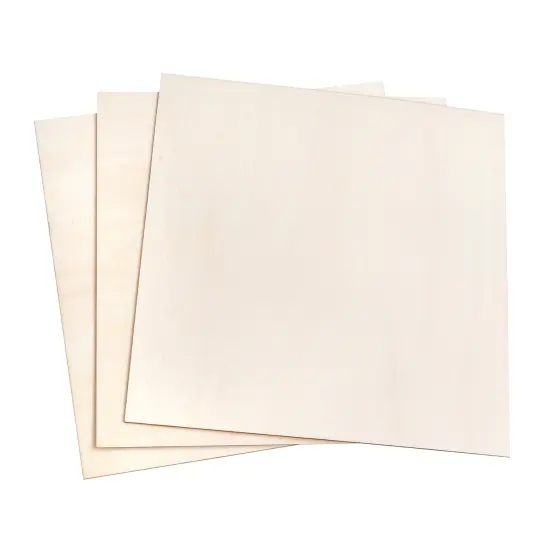 We R Singe Quill Veneer Sheets 8"X8"-3 Pieces {4}