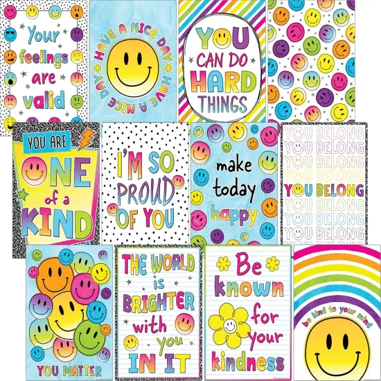 Brights 4Ever Positive Sayings Small Poster Pack {1}