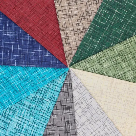 Mook Fabrics Linen Look Flannel Fabric [108 in. Wide] - By The Yard Dusty Turquoise {4}