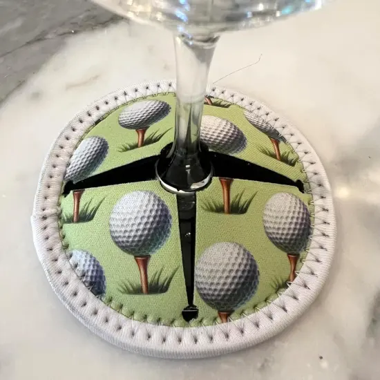 Set of 4 Themed Drink Coasters {3}