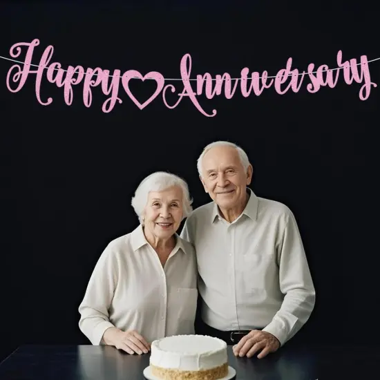 Happy Anniversary Banner {5}
