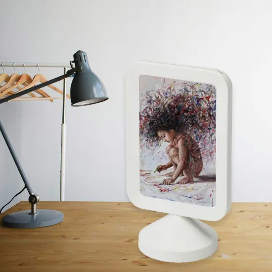 4x6 White Double-Sided Photo Frame &ndash; Freestanding Picture or Menu Holder, Display Two Images, No Back Panel &ndash; Ideal for Desk, Restaurant Menus, or Reception Signs {4}