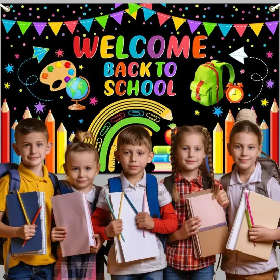 Welcome Back to School Banner(Color-2) {3}