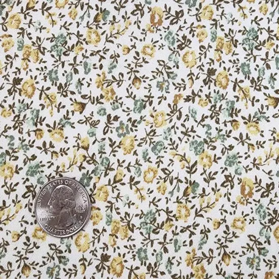 1 Yard Rayon Crinkle Cream Bread Fabric for Blouses Skirts Dresses and Apparel Projects 50/52" Width {4}