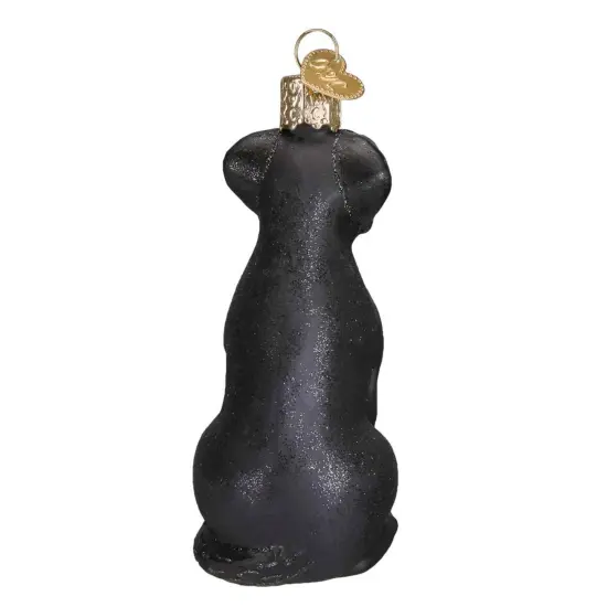 Old World Christmas 3.75 In Labrador Retriever Black Christmas Tree Ornament , Christmas Decor Ornament Dog Lab Best Friend {2}