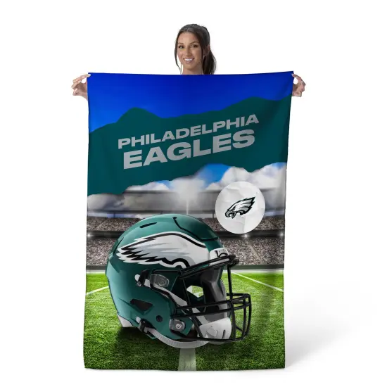Philadelphia Eagles NFL Midfield Wall Hanging Tapestry 40 x 57 inches {2}