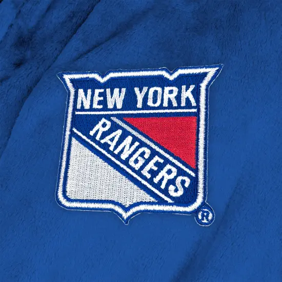 New York Rangers NHL Hooded Silk Touch Bath Robe 26&times;47 Inches {5}
