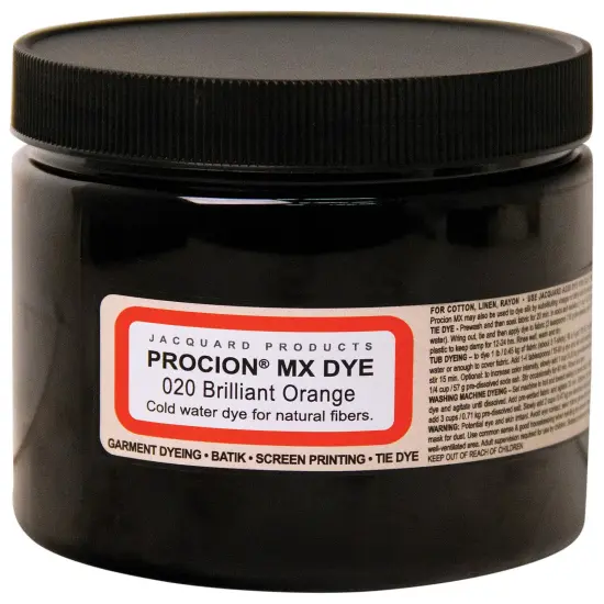 Jacquard Procion MX Dye 8oz-Brilliant Orange {1}