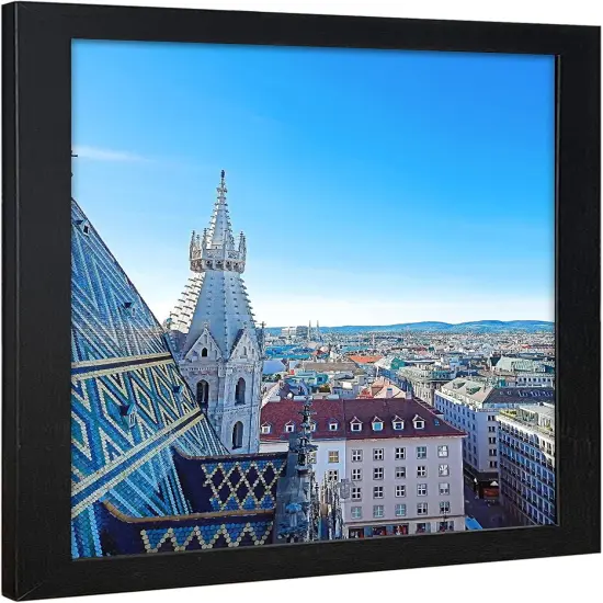 12x18 Inch Solid Wood Poster Frames with Wall Mounting Hanging Picture Frame Set {5}