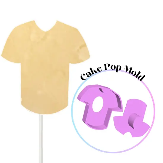 Jersey Cake Pop Mold with Cutter fondant Embosser {3}