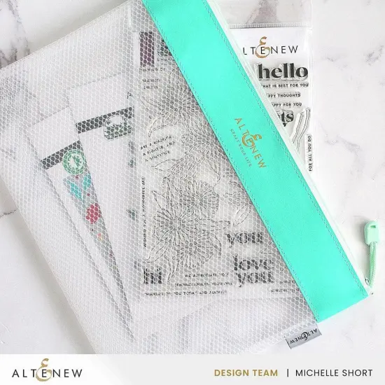 Zip 'n' Stash Pouches Bundle (9 pcs, 3 Assorted Colors) {4}