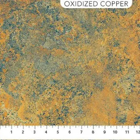 Brown Oxidized Copper 26757-68 Cotton 44"/45" Fabric Per Yard {1}