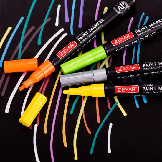 Oil-Based Paint Markers, Fine Point 24 Colors {5}