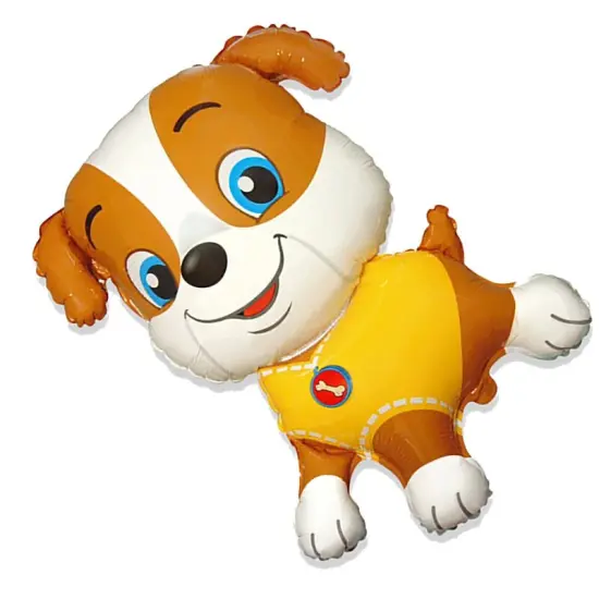 Bulldog Puppy Foil Balloon Unique Shape 30" Dog Party Theme {4}