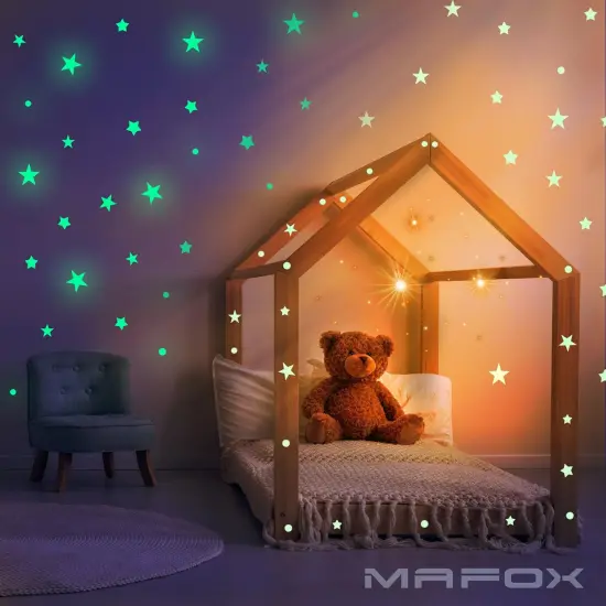 Glow in The Dark Stars for Ceiling or Wall Stickers {2}