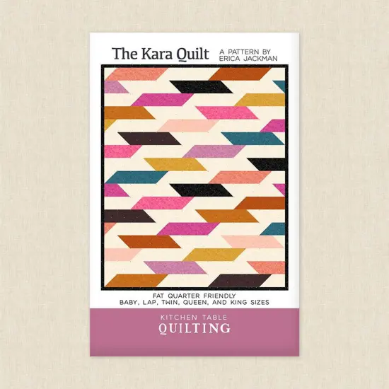The Kara Quilt (ktq 159) | Kitchen Table Quilting | Sewing Pattern {1}