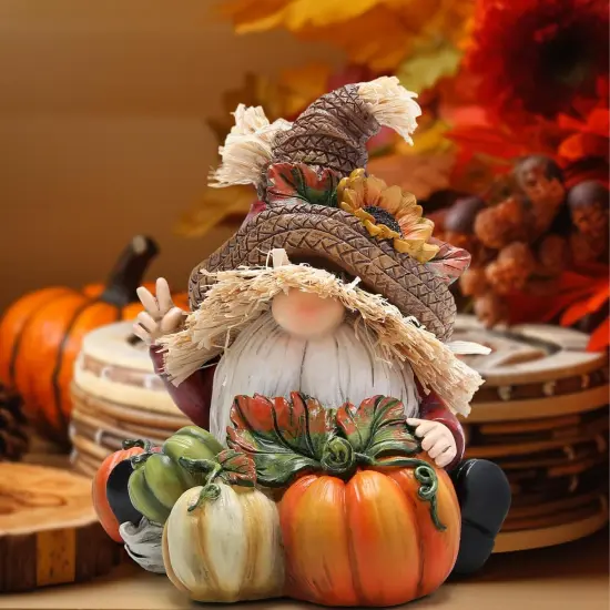 Handmade Swedish Tomte Gnomes Elf for Fall Thanksgiving Decor Gift(Multicolor) {5}