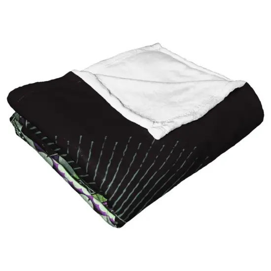 Warner Brothers Beetlejuice Silk Touch Throw Blanket Showtime {4}