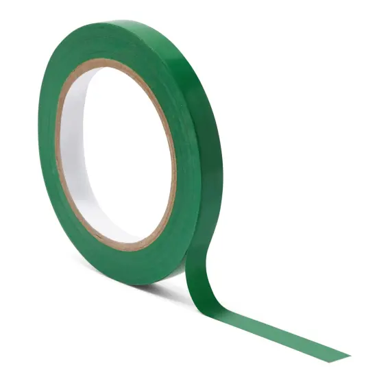 2 Rolls Vinyl Pinstripe Tape, 1/2-Inch x 36 Yards Gym Floor Tape for Marking Vehicles, Warehouse Grid Lines, Construction Sites (0.16mm, Kelley Green) {6}