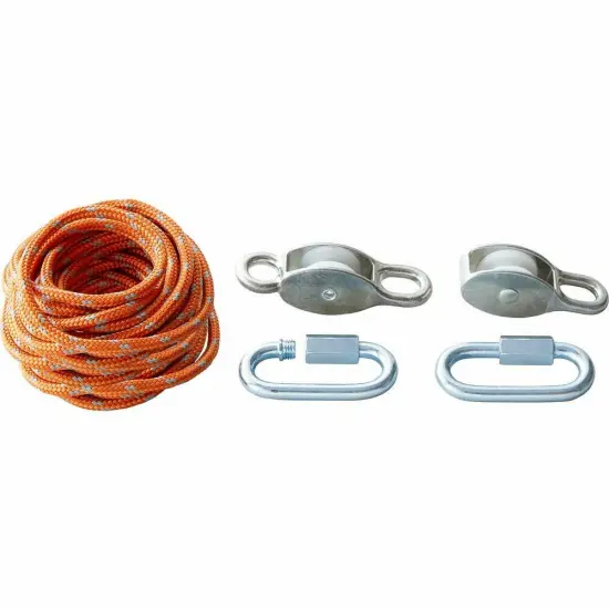 HABA Terra Kids Block and Tackle Pulley Set for Treehouses and Bunkbeds Multicolor {1}