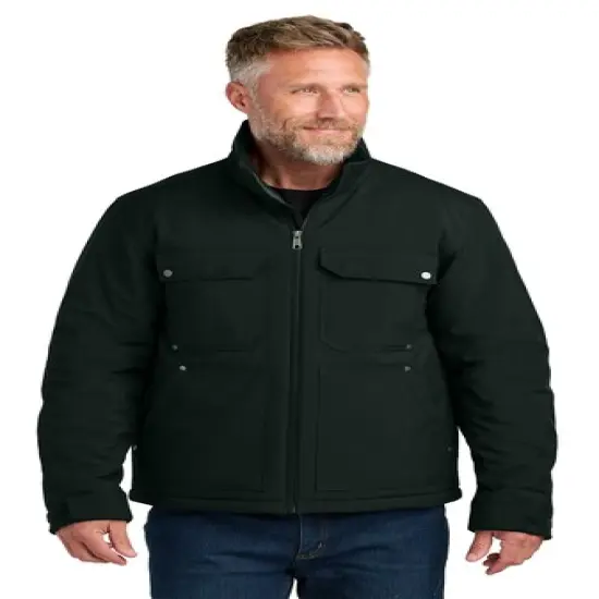 CornerStone&reg; Insulated Workwear Soft Shell Black {7}