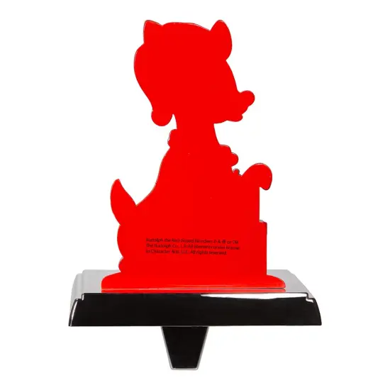 Kurt Adler 6.5-Inch Rudolph with Presents Stocking Holder {3}