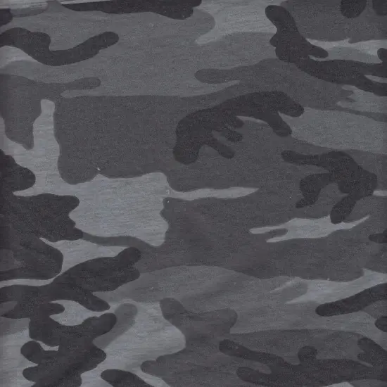 French Terry Camouflage Print Fabric 1 Yard Soft Stretch Cozy Texture 58/60" Wide Khaki {3}