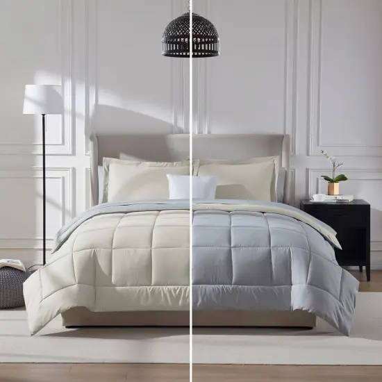 Nestl Reversible Bed in a Bag with Set of 2 Cooling Pillow {2}