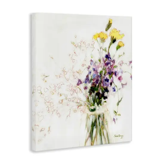 Stupell Industries Phlox & Carnation Bouquet Canvas By Janel Bragg {3}