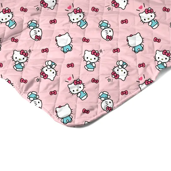 Sanrio Hello Kitty and Friends Quilted Blanket Sweet {3}
