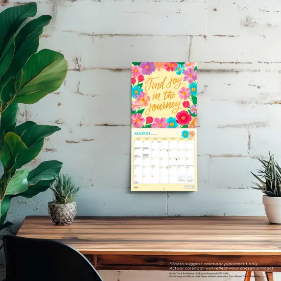 Bonnie Marcus OFFICIAL | 2026 7 x 14 Inch (Hanging) Monthly Mini Wall Calendar {5}