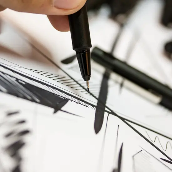 Blackliner 4pc Set (.3, .5, .7, 1) {3}