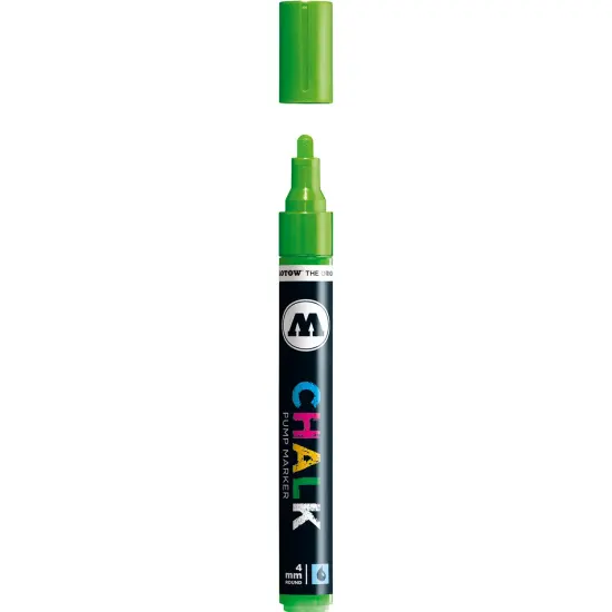 Molotow Chalk Marker, 4mm Nib, Neon Green, 1 Each {1}