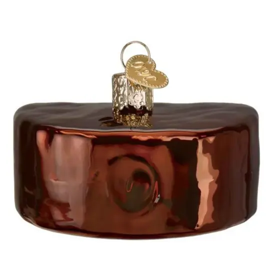 Old World Christmas 1.75 In Hostess&trade; Ding Dong&trade; Tree Ornament , Ornament Cream Filled Treat Brown {2}