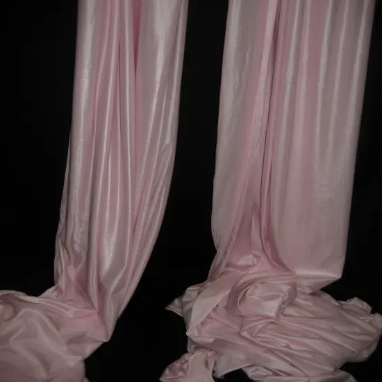 1 Yard Low Stretch Lt. Pink Tricot Polyester Fabric 108&Prime;-120&Prime; Wide {4}