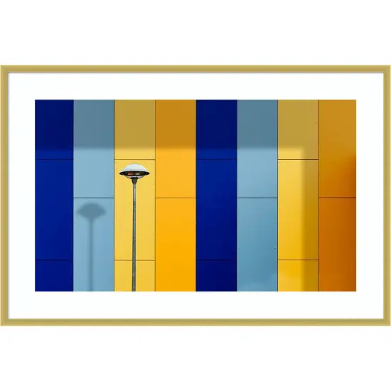 Urban Colors by Alfonso Novillo Wood Framed Wall Art Print {1}