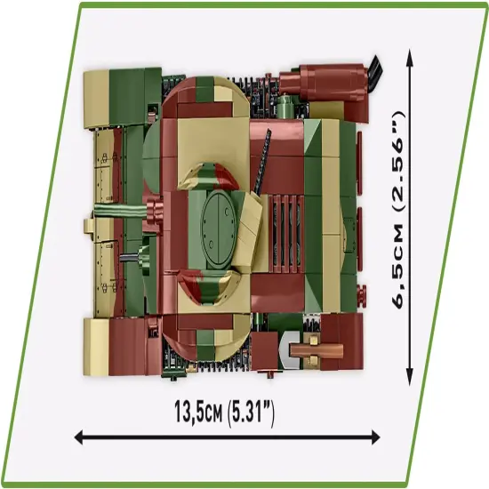 COBI Historical Collection WWII Type 95 Ha-Go Tank {6}