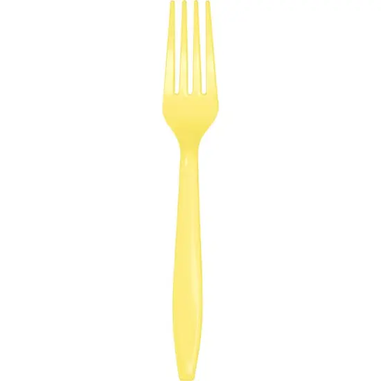 288 pc Bulk Mimosa Plastic Forks {1}