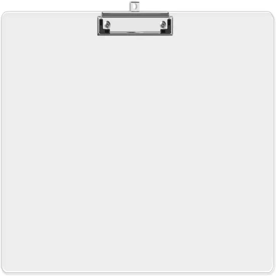 Extra Large Clipboard, 11 x 17 Clear Plastic Drawing Boards, Horizontal Clip Board, Landscape Layout, Suitable for Sketching, Watercolor. Drafting & Art Supply {1}