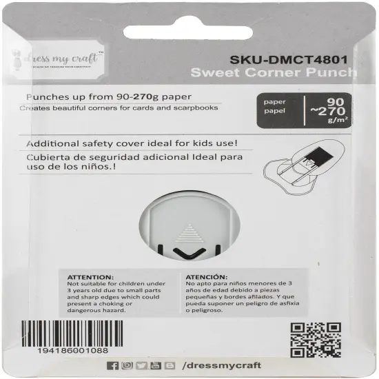 Dress My Craft Paper Punch-Sweet Corner {4}