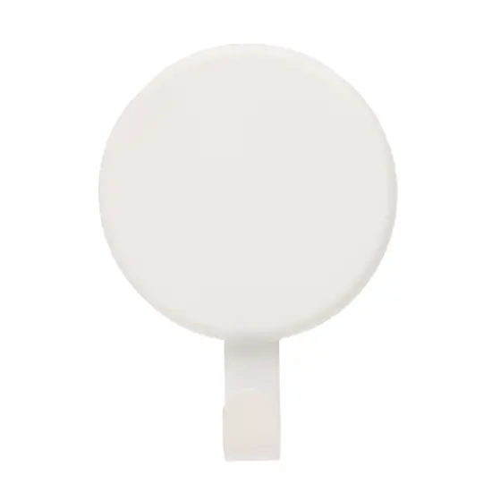 Haute Decor Attract&reg; Magnetic Hanger, 1 Pack - Strong Magnet Hook for Metal Doors and Surfaces White {1}