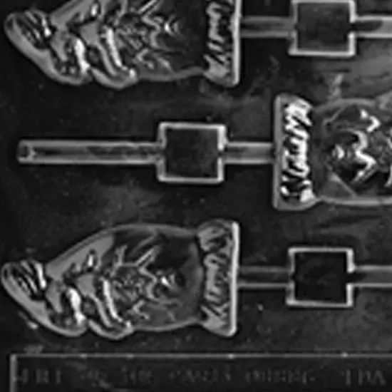 Bunny In Egg Lolly Chocolate Mold {4}