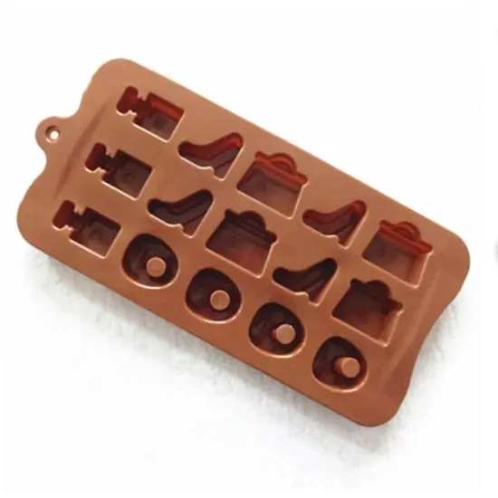 Purse and Perfume Handbag Silicone DIY Mold to make Soap Candle Chocolate Candy Tray Mold ICE Party maker mould {3}