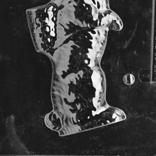 3D Bunny w/ Basket Chocolate Mold {3}