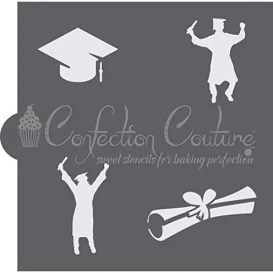 Graduation Day Party Cookie Stencil Bundle {5}