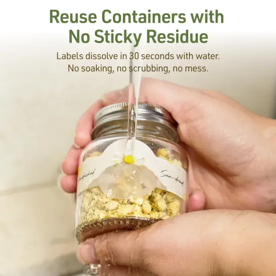 Avery Dissolvable Labels, 1.5" x 3.5" Wraparound {9}