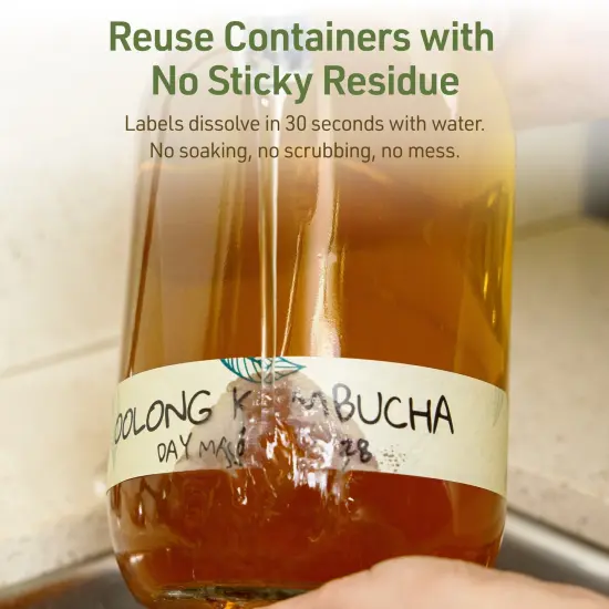 Avery Dissolvable Labels, 9.75" x 1.25" Rectangle {9}