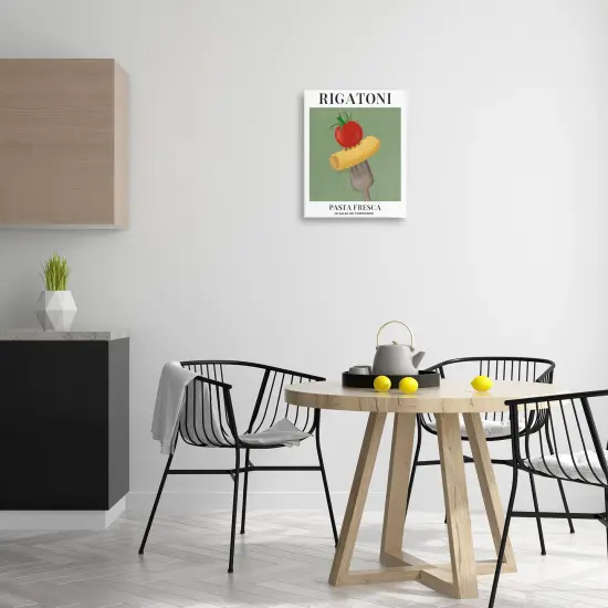 Stupell Industries Vintage Rigatoni on Fork Canvas By Veronique Charron {2}